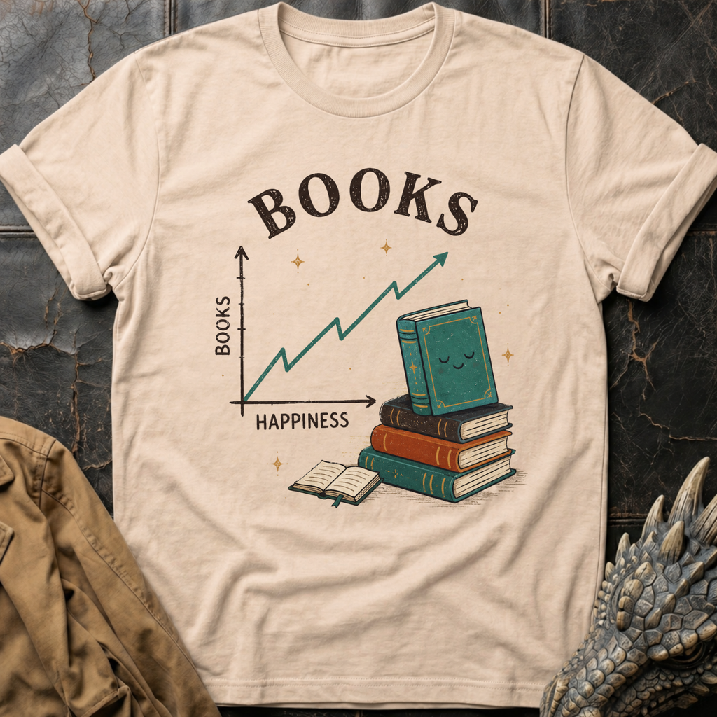 Books Are Happiness | T-Shirt