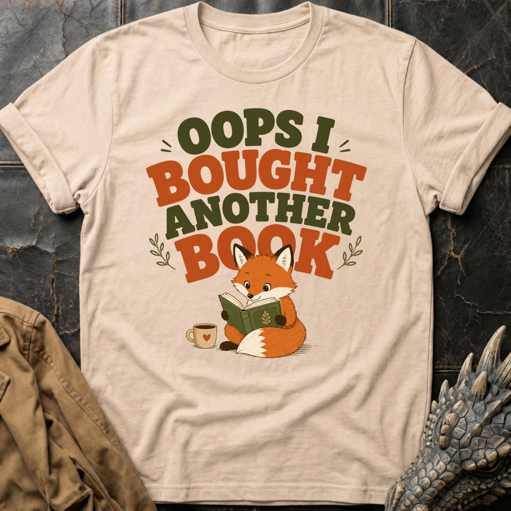 Fox & Books | T-Shirt