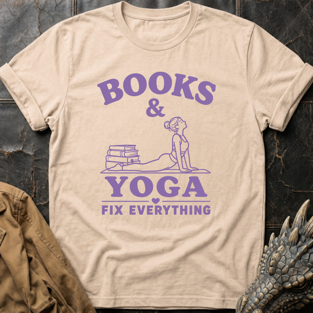 Books & Yoga | T-Shirt