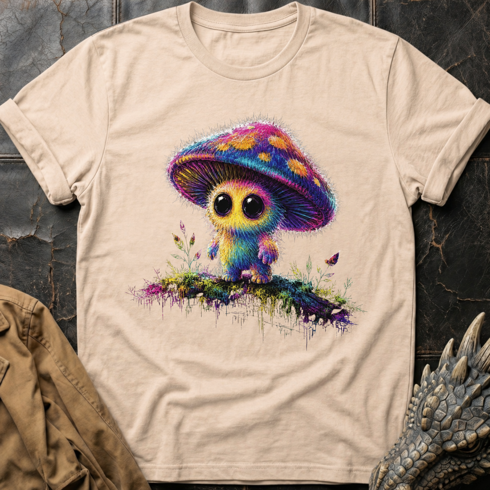 Colourful Mushroom | T-Shirt