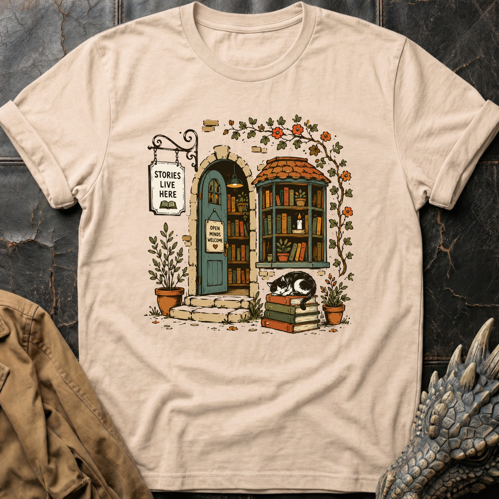 Cozy Library | T-Shirt