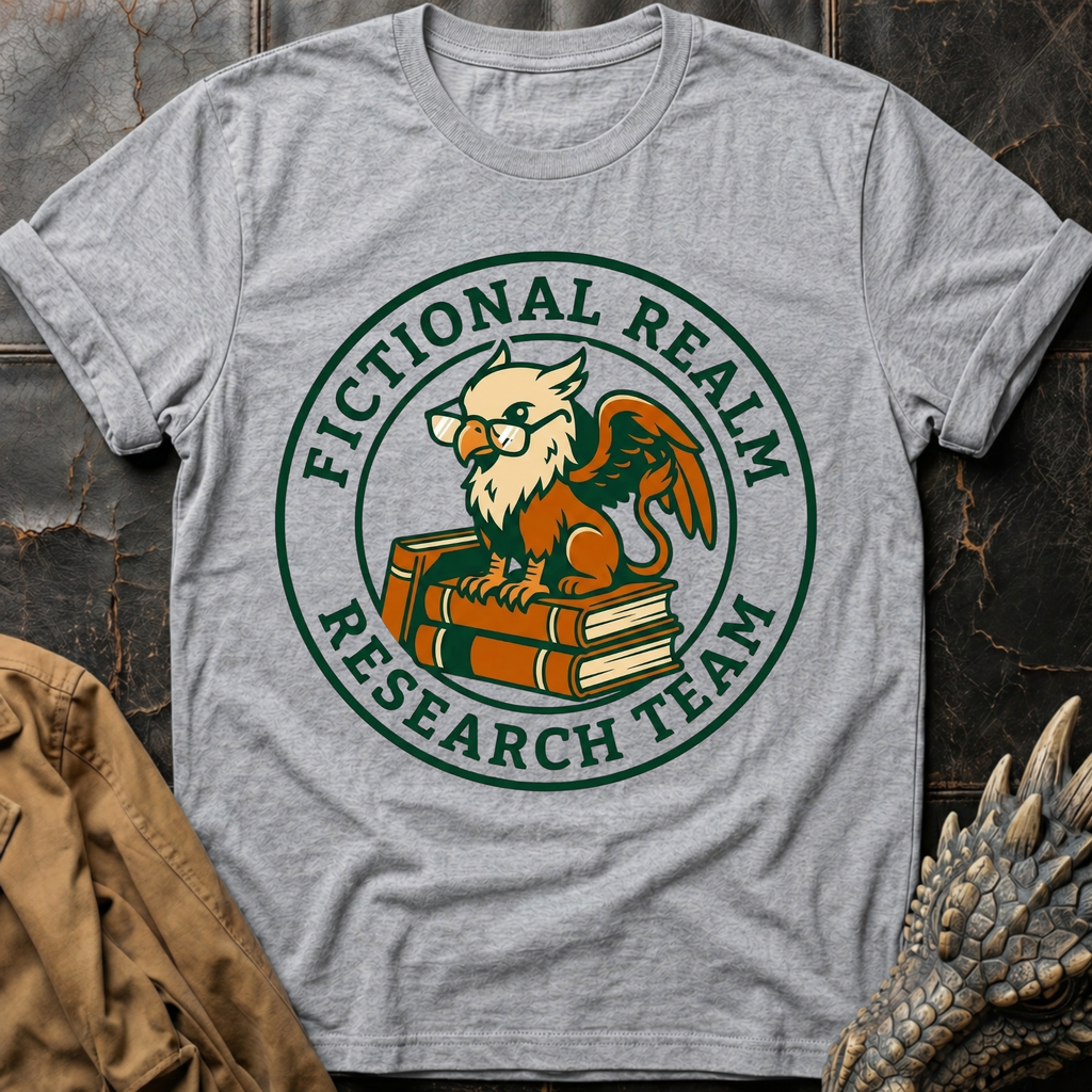 Fictional Realm Research Team T-Shirt