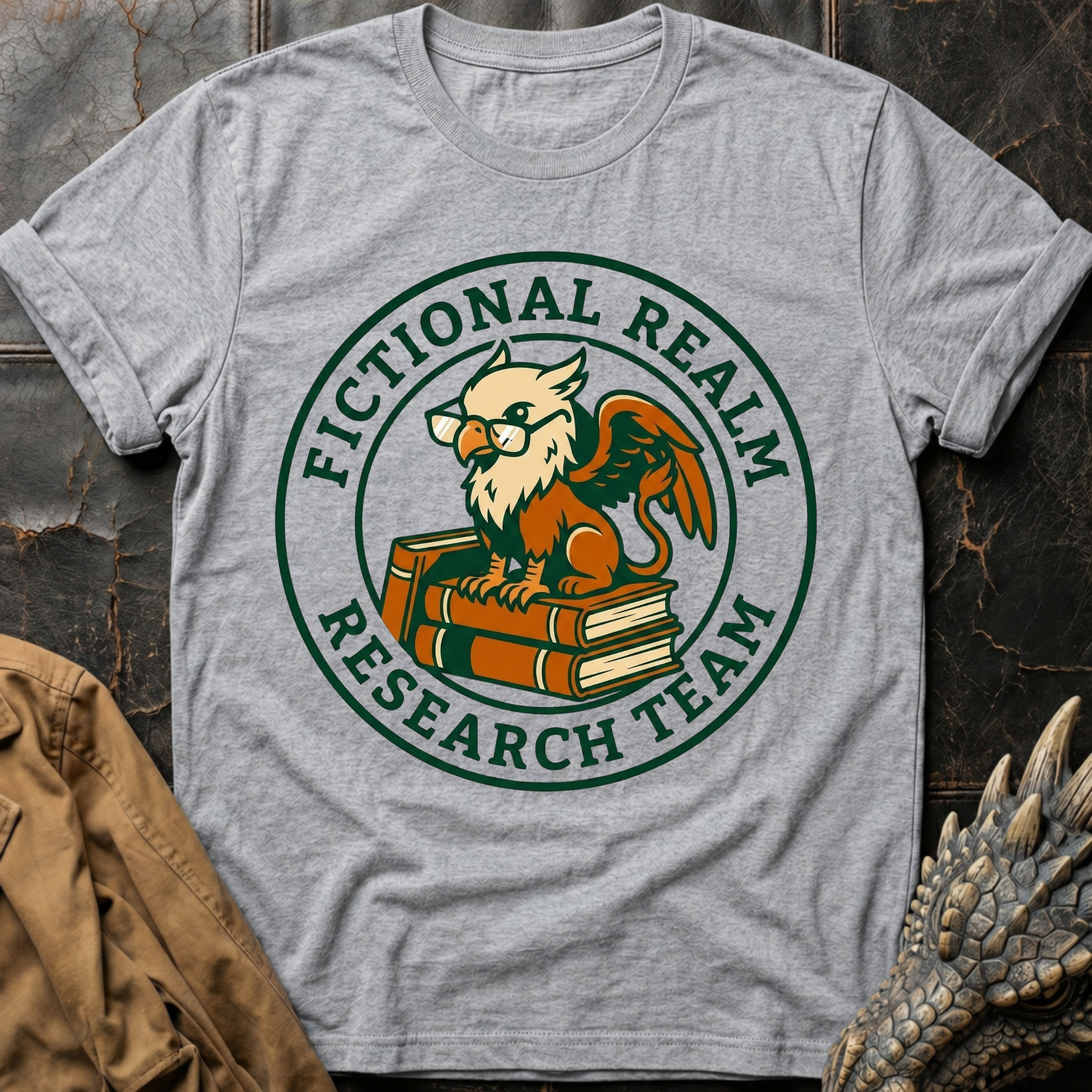 Fictional Realm Research Team T-Shirt