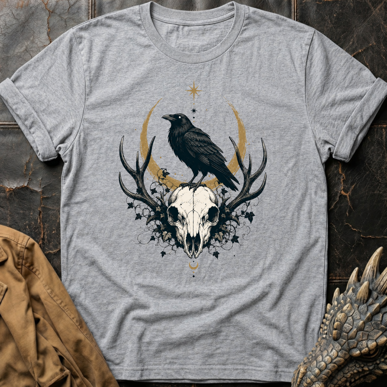 Crow & Skull | T-Shirt