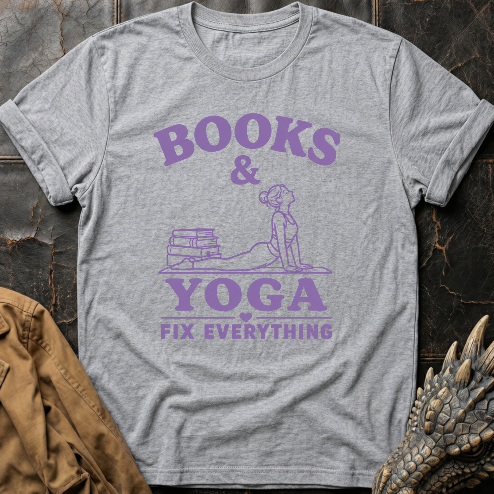 Books & Yoga | T-Shirt