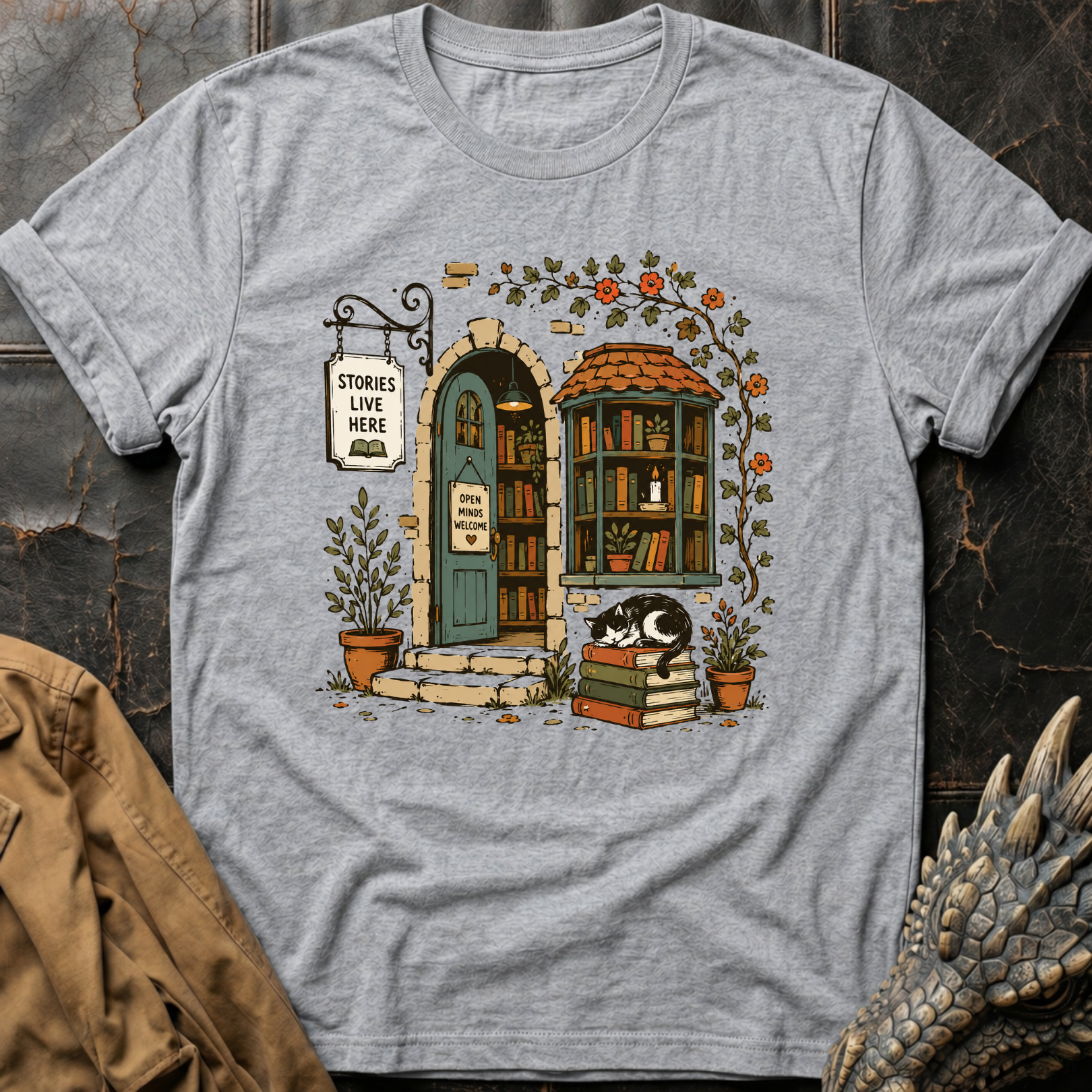 Cozy Library | T-Shirt
