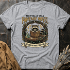 Raccoon Reading | T-Shirt