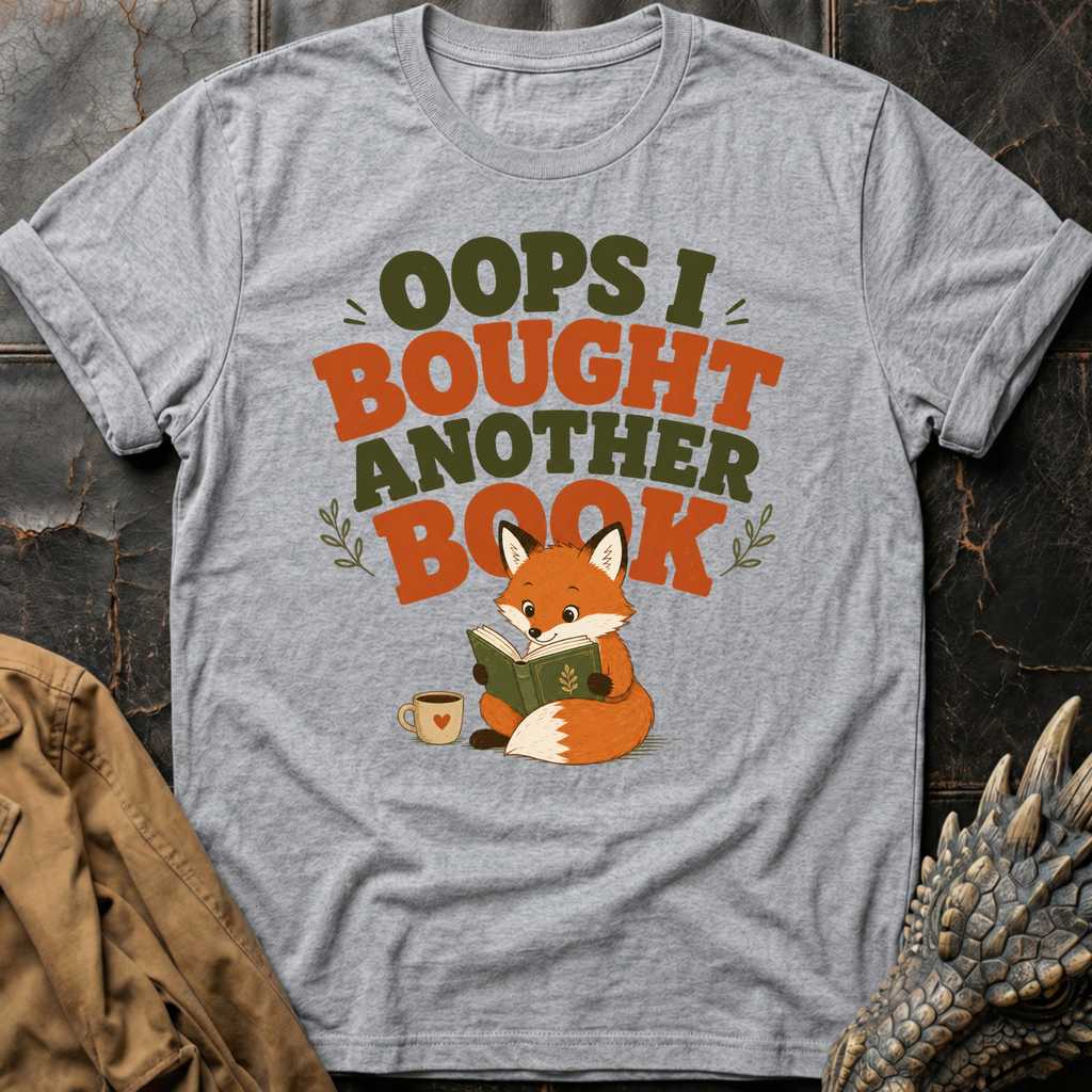 Fox & Books | T-Shirt