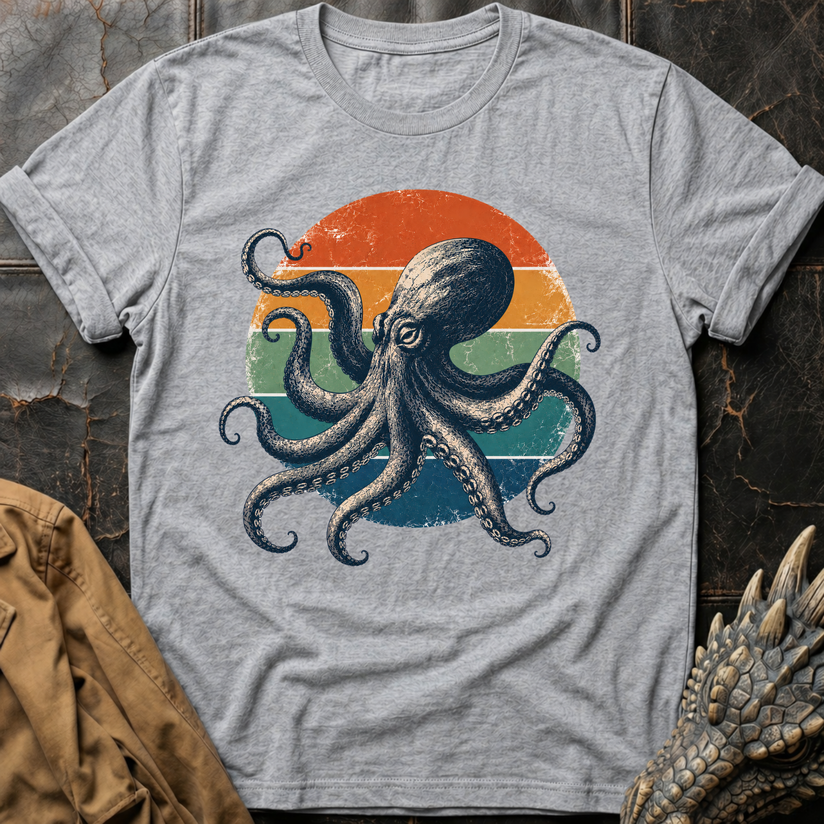 Vintage Octopus | T-Shirt