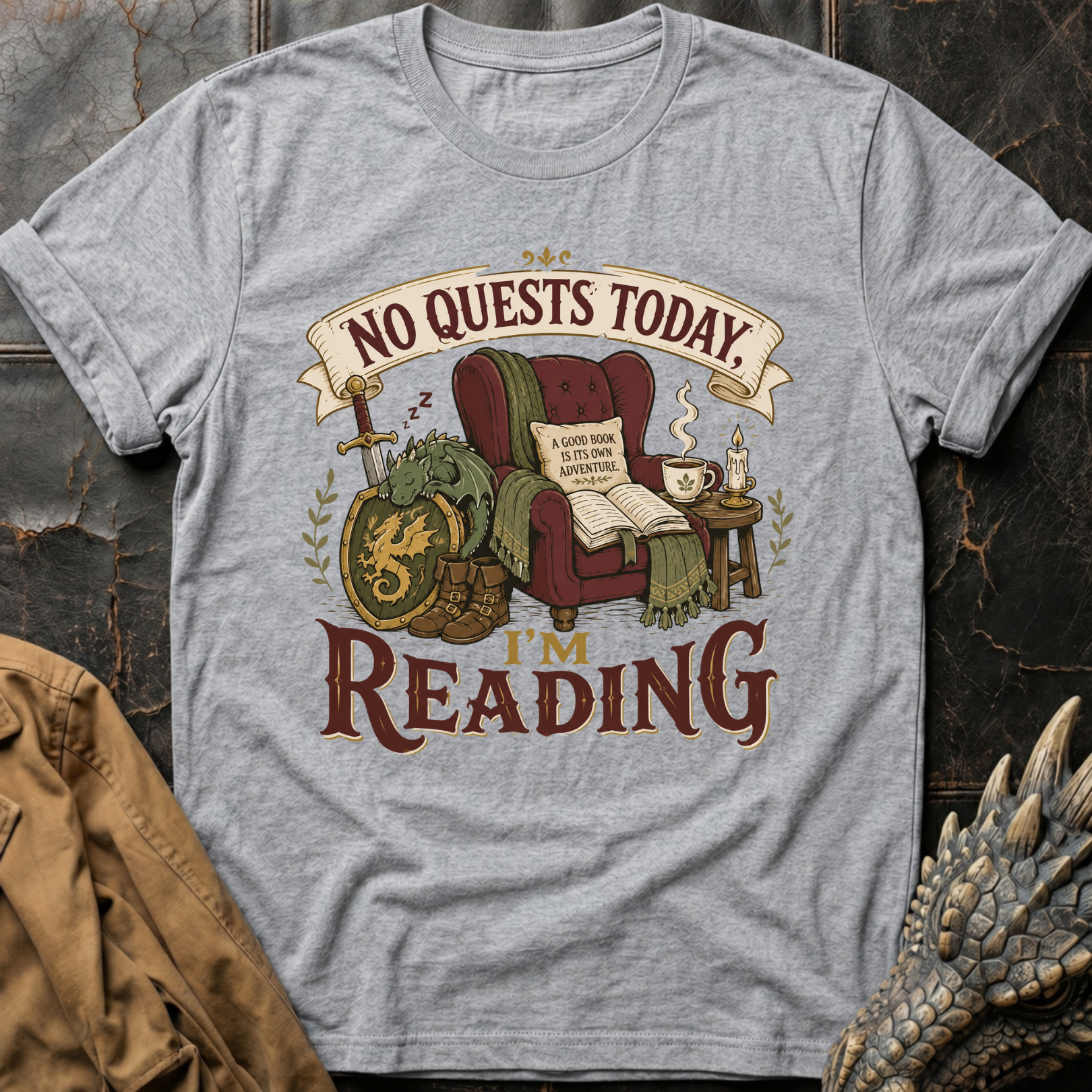 No Quests Today | T-Shirt