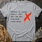Enemies To Lovers Check List T-Shirt