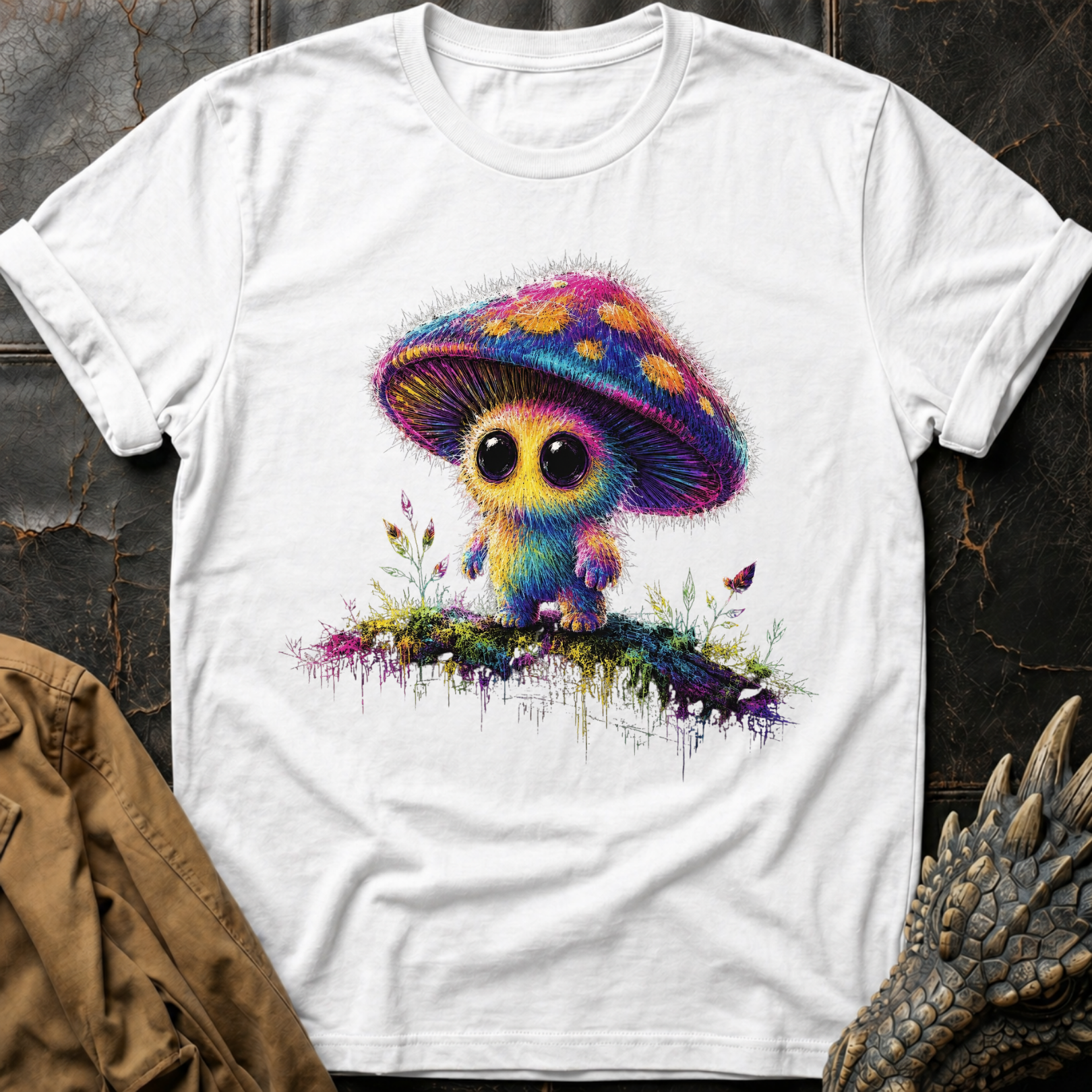 Colourful Mushroom | T-Shirt