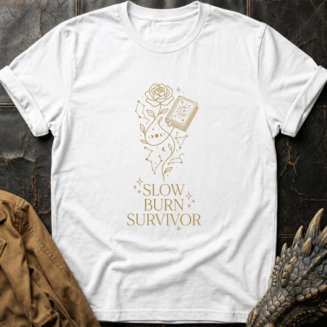 Slow Burn Survivor - Rose T-Shirt