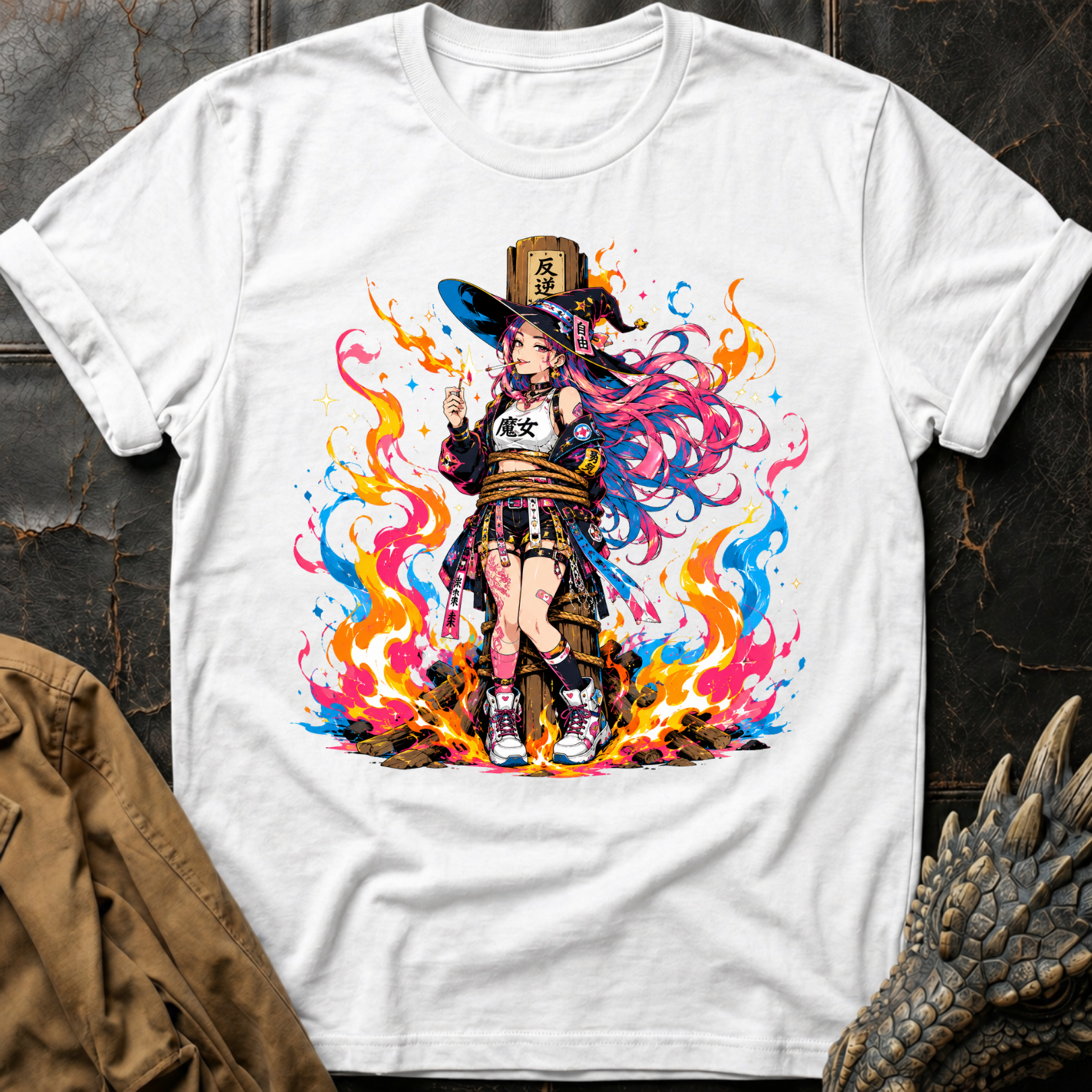Manga-Style Witch | T-Shirt