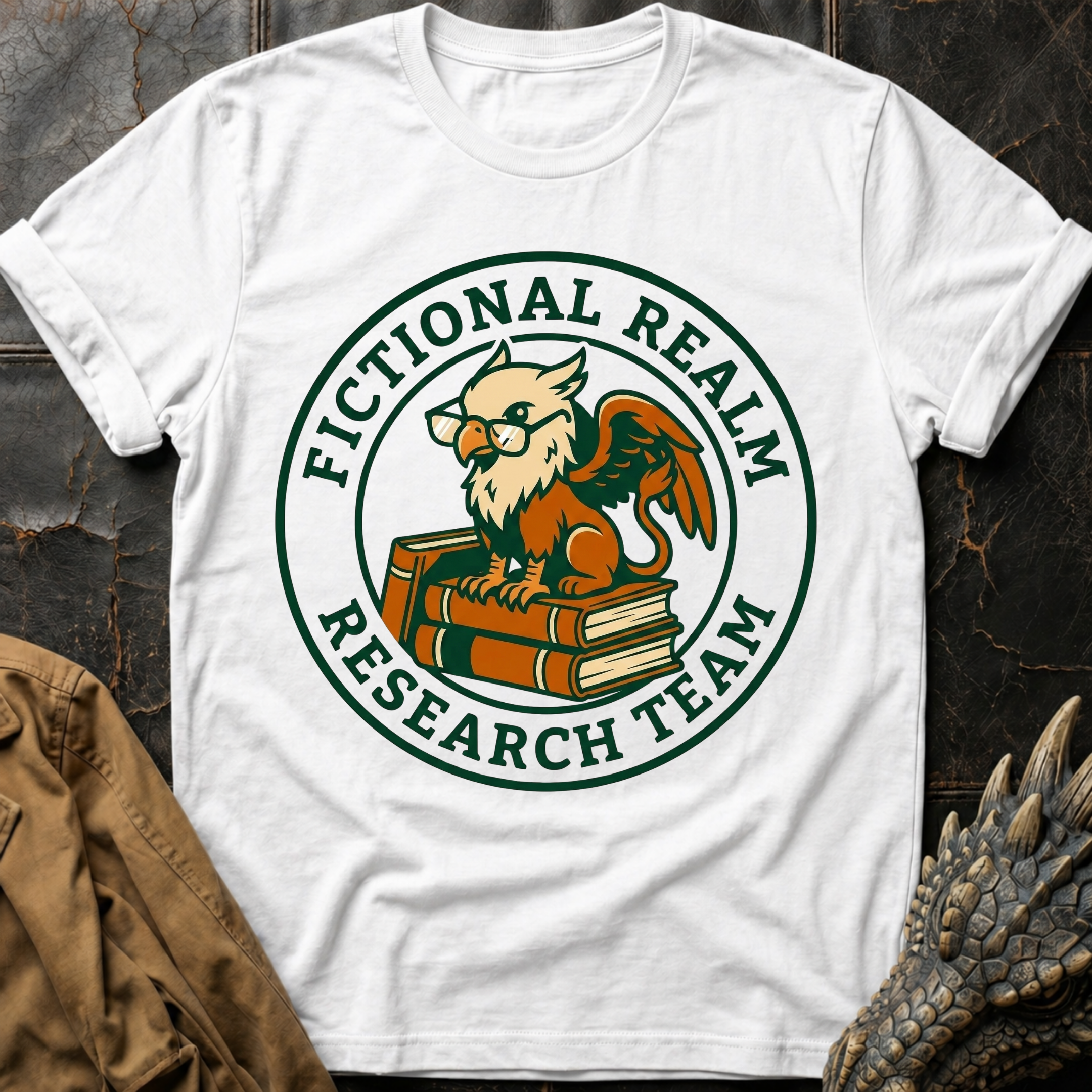 Fictional Realm Research Team T-Shirt