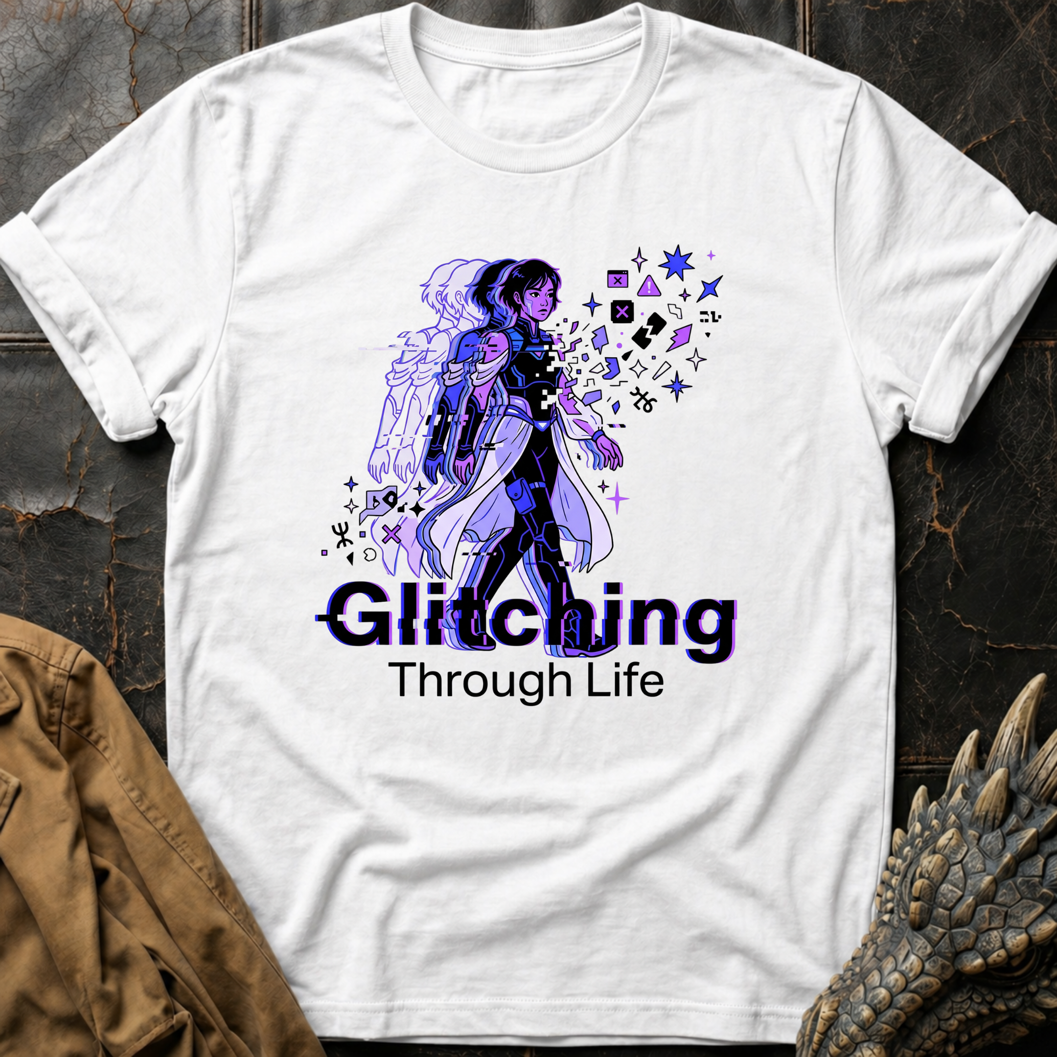 Glitching Through Life | T-Shirt