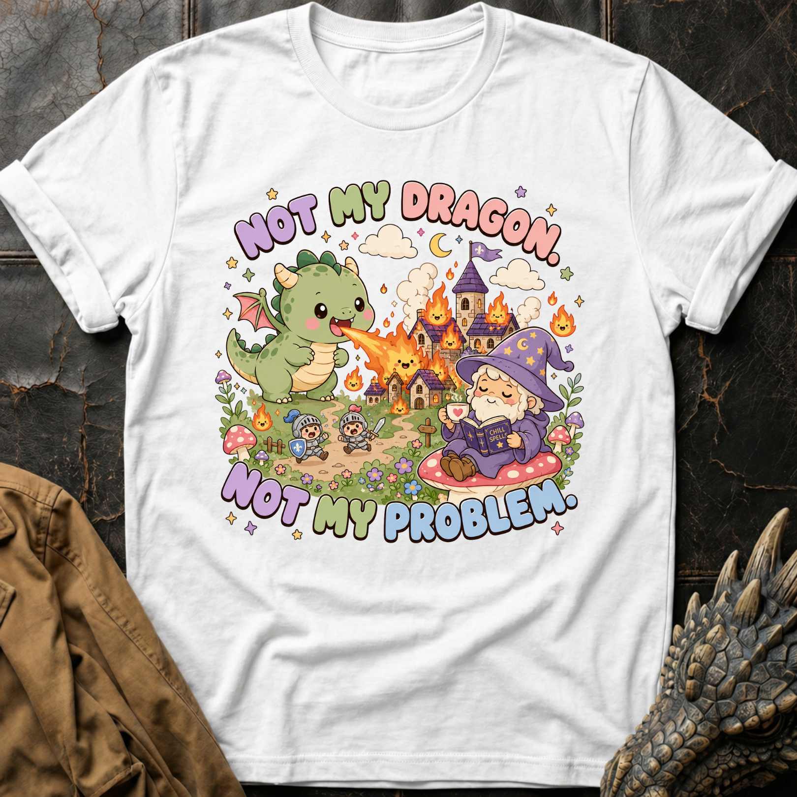 Not My Problem - Cute | T-Shirt