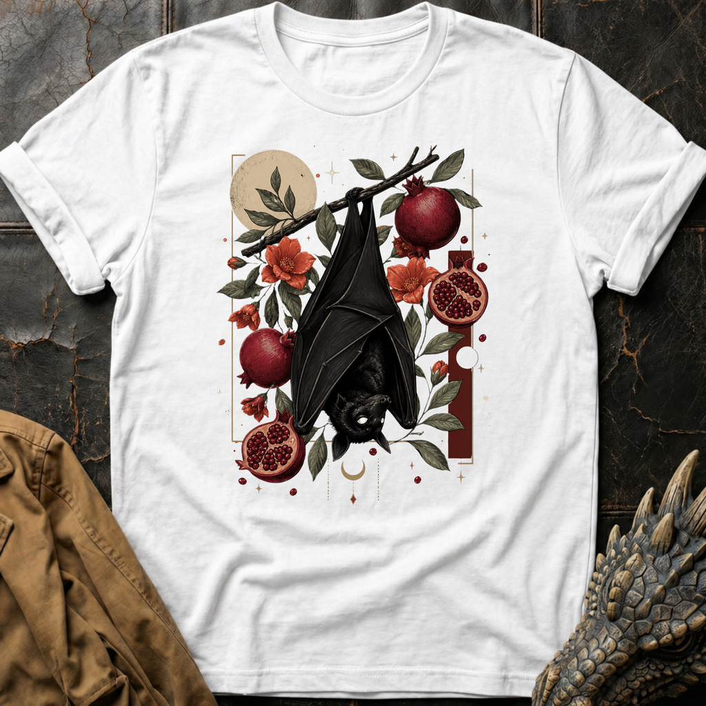 Bat & Pomegranate  | T-Shirt