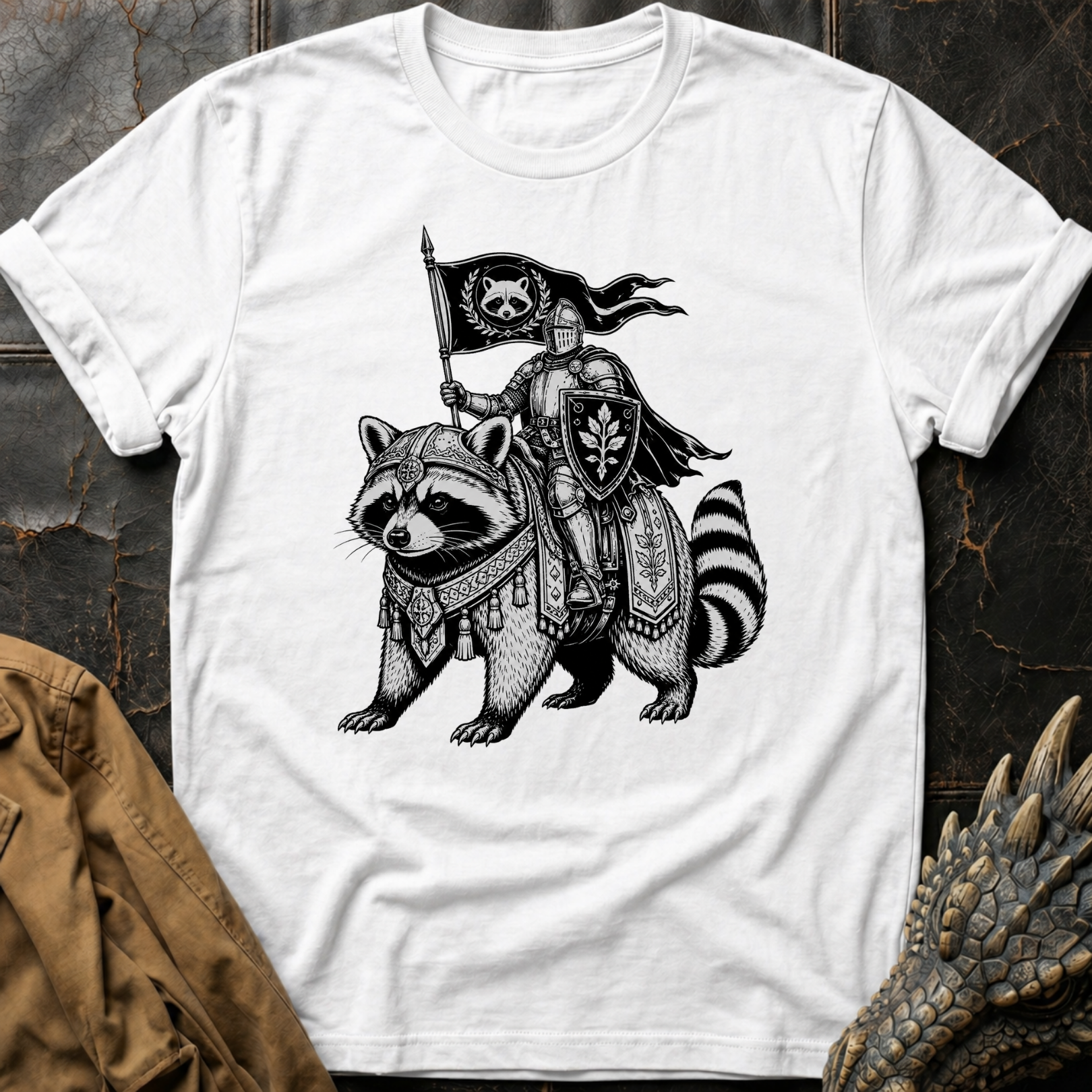 Racoon Knight | T-Shirt