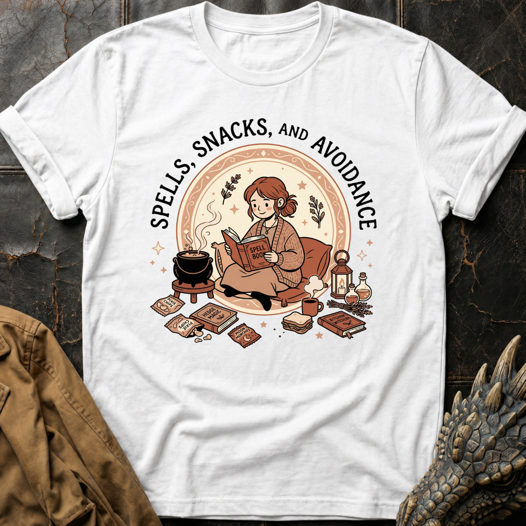 Spells, Snacks, And Avoidance | T-Shirt