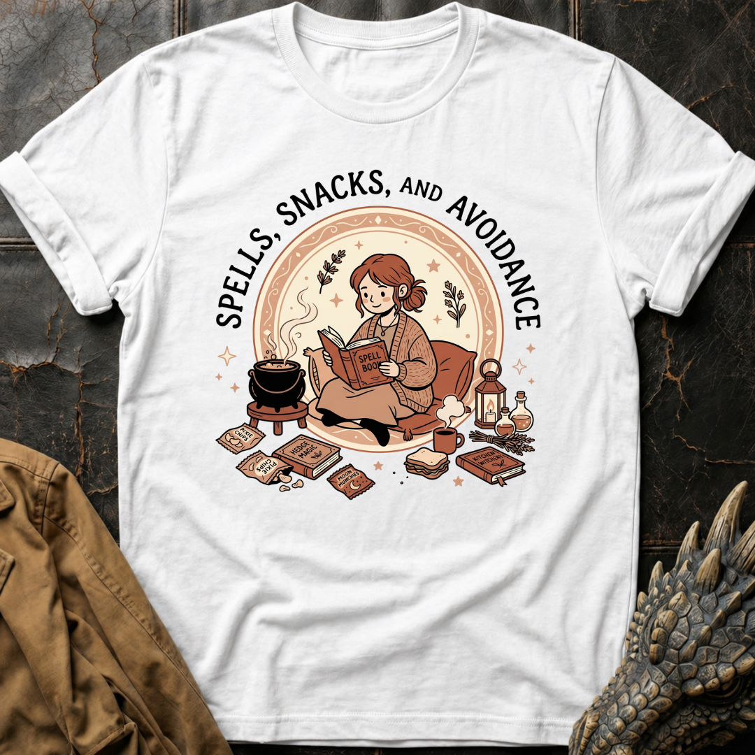 Spells, Snacks, And Avoidance | T-Shirt
