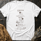 Strech. Read. Repeat | T-Shirt