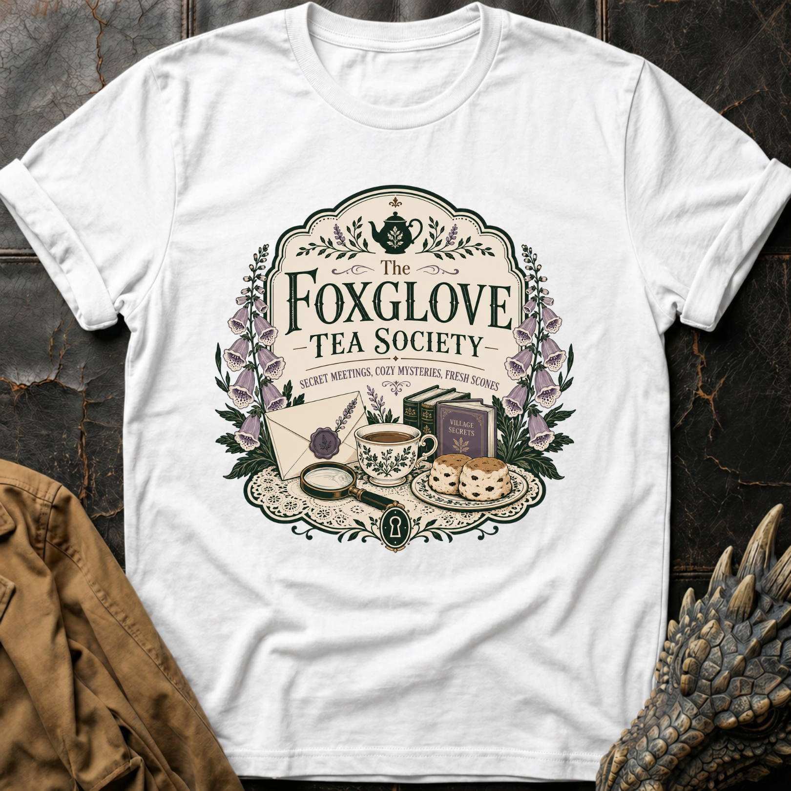 Foxglove Tea Society | T-Shirt