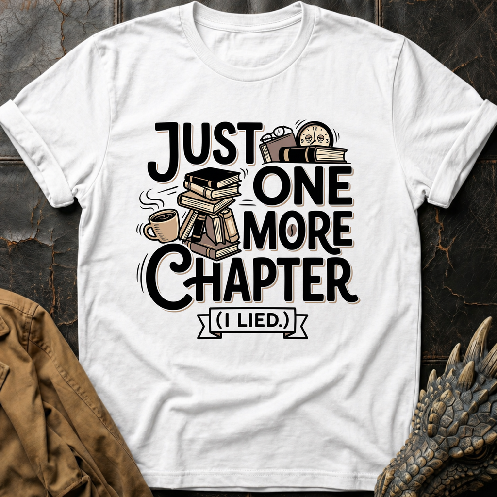 Just One More Chapter (I Lied) T-Shirt
