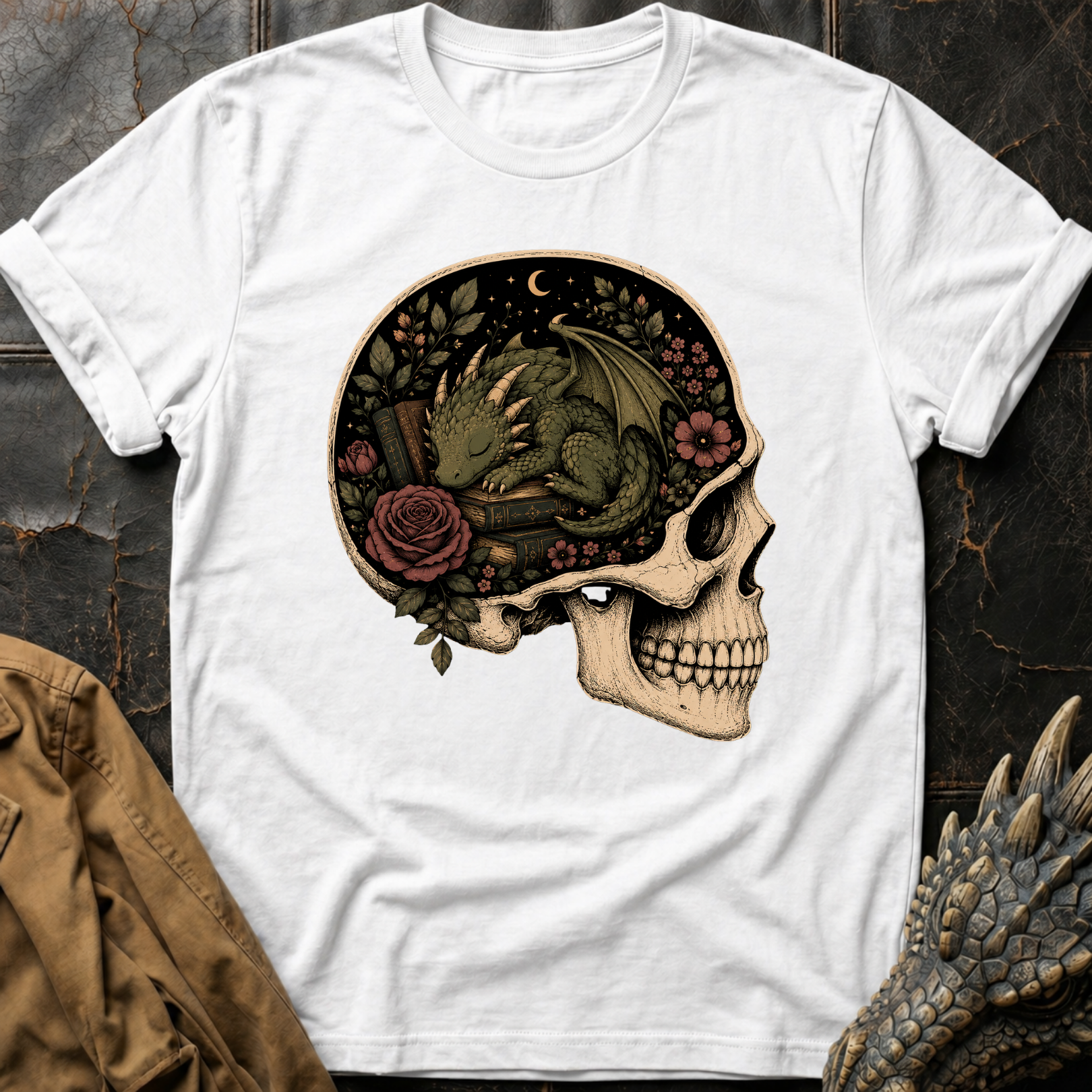 Dragon & Skull | T-Shirt