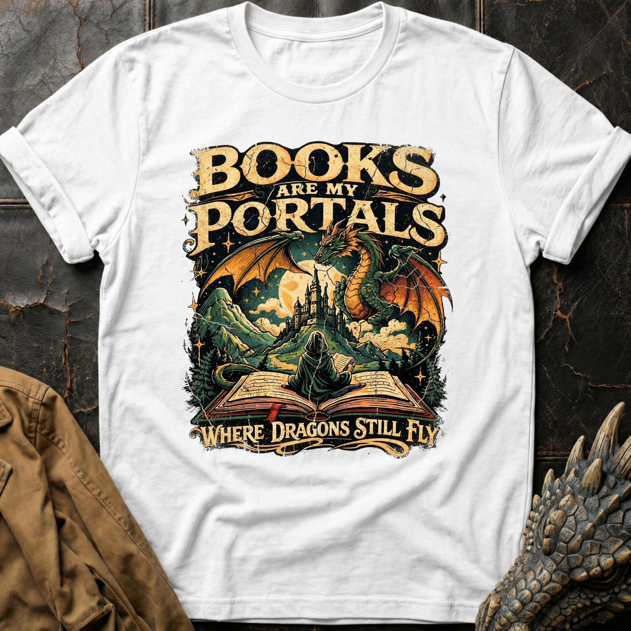 Books Are My Portals T-Shirt